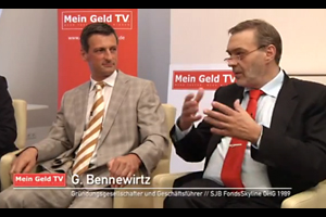 Roundtabel: Mein Geld TV, SJB Gründundungsgesellschafter Gerd Bennewirtz zum Thema FondsPicking versus FondsVerwaltung?